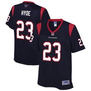 Add Carlos Hyde Houston Texans NFL Pro Line Women's Player Jersey - Navy To Your NFL Collection