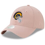 Add Los Angeles Rams New Era Women's Core Classic Tonal Rouge 9TWENTY Adjustable Hat - Light Pink To Your NFL Collection