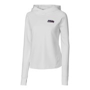 Add Seattle Seahawks Cutter & Buck Women's Americana Traverse Pullover Hoodie - White To Your NFL Collection