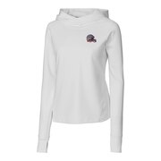 Add Cleveland Browns Cutter & Buck Women's Americana Traverse Pullover Hoodie - White To Your NFL Collection