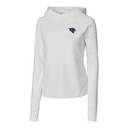 Add Jacksonville Jaguars Cutter & Buck Women's Americana Traverse Pullover Hoodie - White To Your NFL Collection