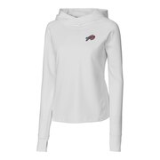 Add Buffalo Bills Cutter & Buck Women's Americana Traverse Pullover Hoodie - White To Your NFL Collection