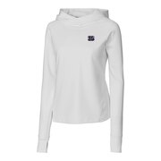 Add Cincinnati Bengals Cutter & Buck Women's Americana Traverse Pullover Hoodie - White To Your NFL Collection