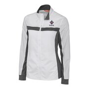 Add New Orleans Saints Cutter & Buck Women's Americana Swish Full-Zip Jacket - White To Your NFL Collection