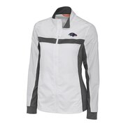 Add Baltimore Ravens Cutter & Buck Women's Americana Swish Full-Zip Jacket - White To Your NFL Collection