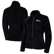 Add Baltimore Ravens G-III 4Her by Carl Banks Women's Field Goal Fleece Full-Zip Jacket - Black To Your NFL Collection