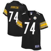 Add Fred Johnson Pittsburgh Steelers NFL Pro Line Women's Player Jersey - Black To Your NFL Collection