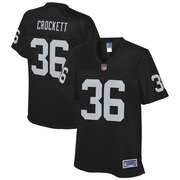 Add Damarea Crockett Oakland Raiders NFL Pro Line Women's Player Jersey - Black To Your NFL Collection