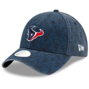 Add Houston Texans New Era Women's Vintage Pretty 9TWENTY Adjustable Hat - Navy To Your NFL Collection