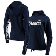 Add Denver Broncos Hands High Women's Sideline Pullover Hoodie - Navy To Your NFL Collection