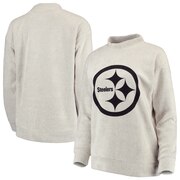 Add Pittsburgh Steelers Women's Big Logo Sweater - Cream To Your NFL Collection