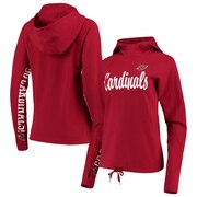 Add Arizona Cardinals Hands High Women's Sideline Pullover Hoodie - Cardinal To Your NFL Collection