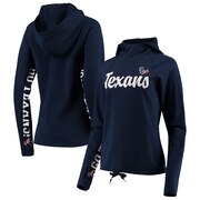 Add Houston Texans Hands High Women's Sideline Pullover Hoodie - Navy To Your NFL Collection