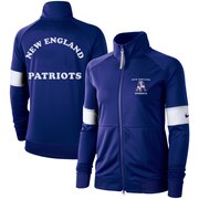 Add New England Patriots Nike Women's Historic Full-Zip Jacket - Royal To Your NFL Collection