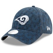 Los Angeles Rams New Era Women's Vintage Pretty 9TWENTY Adjustable Hat - Navy