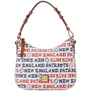 Add New England Patriots Dooney & Bourke Doodle Small Kiley Hobo Handbag To Your NFL Collection