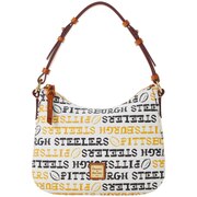 Add Pittsburgh Steelers Dooney & Bourke Doodle Small Kiley Hobo Handbag To Your NFL Collection