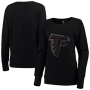 Add Atlanta Falcons Cuce Women's Halfback Fleece Pullover Sweatshirt - Black To Your NFL Collection