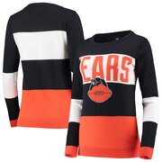 Add Chicago Bears Women's Retro Colorblock Sweater - Navy To Your NFL Collection