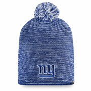 Add New York Giants NFL Pro Line by Fanatics Branded Women's Versalux Knit Beanie - Royal To Your NFL Collection