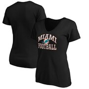 Add Miami Dolphins Majestic Women's Showtime Franchise Fit V-Neck T-Shirt - Black To Your NFL Collection