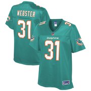 Add Ken Webster Miami Dolphins NFL Pro Line Women's Player Jersey - Aqua To Your NFL Collection