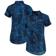 Add Seattle Seahawks Women's Floral Harmonic Button-Up Shirt - College Navy To Your NFL Collection