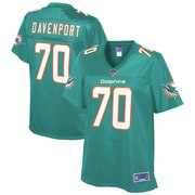 Add Julien Davenport Miami Dolphins NFL Pro Line Women's Player Jersey - Aqua To Your NFL Collection