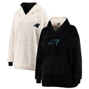 Add Carolina Panthers Reversible Sherpa Hoodeez - Black/White To Your NFL Collection