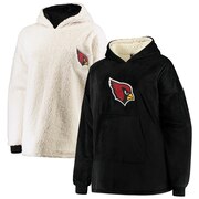 Add Arizona Cardinals Reversible Sherpa Hoodeez - Black/White To Your NFL Collection