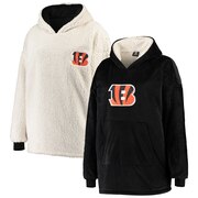 Add Cincinnati Bengals Reversible Sherpa Hoodeez - Black/White To Your NFL Collection