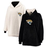 Add Jacksonville Jaguars Reversible Sherpa Hoodeez - Black/White To Your NFL Collection