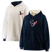 Add Houston Texans Reversible Sherpa Hoodeez - Navy/White To Your NFL Collection