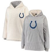 Add Indianapolis Colts Reversible Sherpa Hoodeez - Gray/White To Your NFL Collection