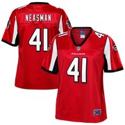 Add Sharrod Neasman Atlanta Falcons NFL Pro Line Women's Team Color Player Jersey - Red To Your NFL Collection