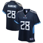 Add Dalyn Dawkins Tennessee Titans NFL Pro Line Women's Player Jersey - Navy To Your NFL Collection