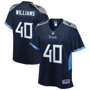 Add Jordan Williams Tennessee Titans NFL Pro Line Women's Player Jersey - Navy To Your NFL Collection