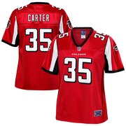 Add Jamal Carter Atlanta Falcons NFL Pro Line Women's Player Jersey - Red To Your NFL Collection