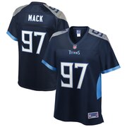 Add Isaiah Mack Tennessee Titans NFL Pro Line Women's Team Color Player Jersey - Navy To Your NFL Collection