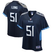 Add David Long Tennessee Titans NFL Pro Line Women's Team Color Player Jersey - Navy To Your NFL Collection