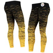 Add Pittsburgh Steelers Women's Static Knit Leggings - Black To Your NFL Collection