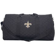 Add New Orleans Saints Women's Quilted Layover Duffle Bag To Your NFL Collection