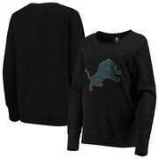Add Detroit Lions Cuce Women's Halfback Fleece Pullover Sweatshirt – Black To Your NFL Collection