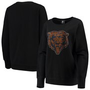 Add Chicago Bears Cuce Women's Halfback Fleece Pullover Sweatshirt – Black To Your NFL Collection