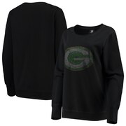 Add Green Bay Packers Cuce Women's Halfback Fleece Pullover Sweatshirt – Black To Your NFL Collection