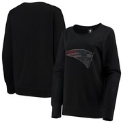 Add New England Patriots Cuce Women's Halfback Fleece Pullover Sweatshirt – Black To Your NFL Collection