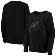 Add Philadelphia Eagles Cuce Women's Halfback Fleece Pullover Sweatshirt – Black To Your NFL Collection