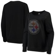 Add Pittsburgh Steelers Cuce Women's Halfback Fleece Pullover Sweatshirt – Black To Your NFL Collection