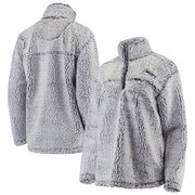 Add Seattle Seahawks G-III 4Her by Carl Banks Women's Sherpa Quarter-Zip Pullover Jacket - Gray To Your NFL Collection