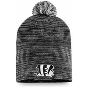 Add Cincinnati Bengals NFL Pro Line by Fanatics Branded Women's Versalux Knit Beanie - Black To Your NFL Collection